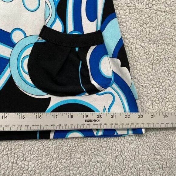 Ripe Maternity Tank Top Womens Size Large Paisley Purple Black Front Pockets - Picture 4 of 10